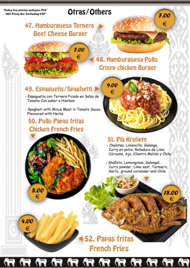 Thai Aroi Menu Page 12