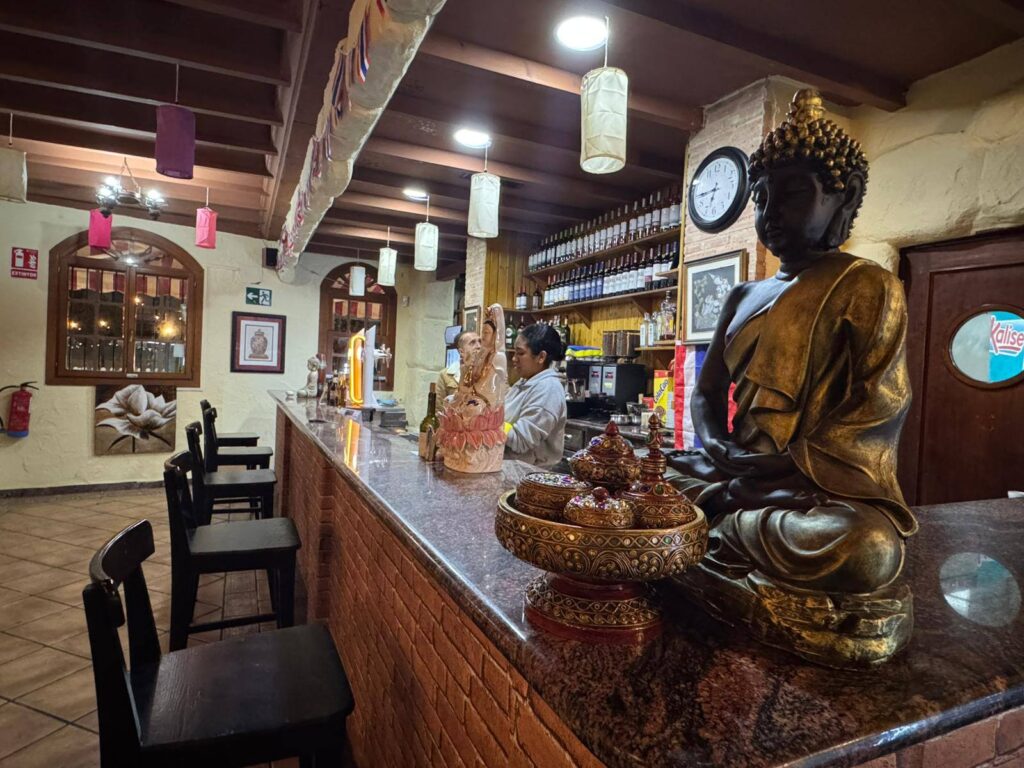 Thai Aroi inside restaurant